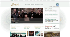Desktop Screenshot of dervish.ie