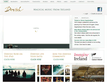 Tablet Screenshot of dervish.ie